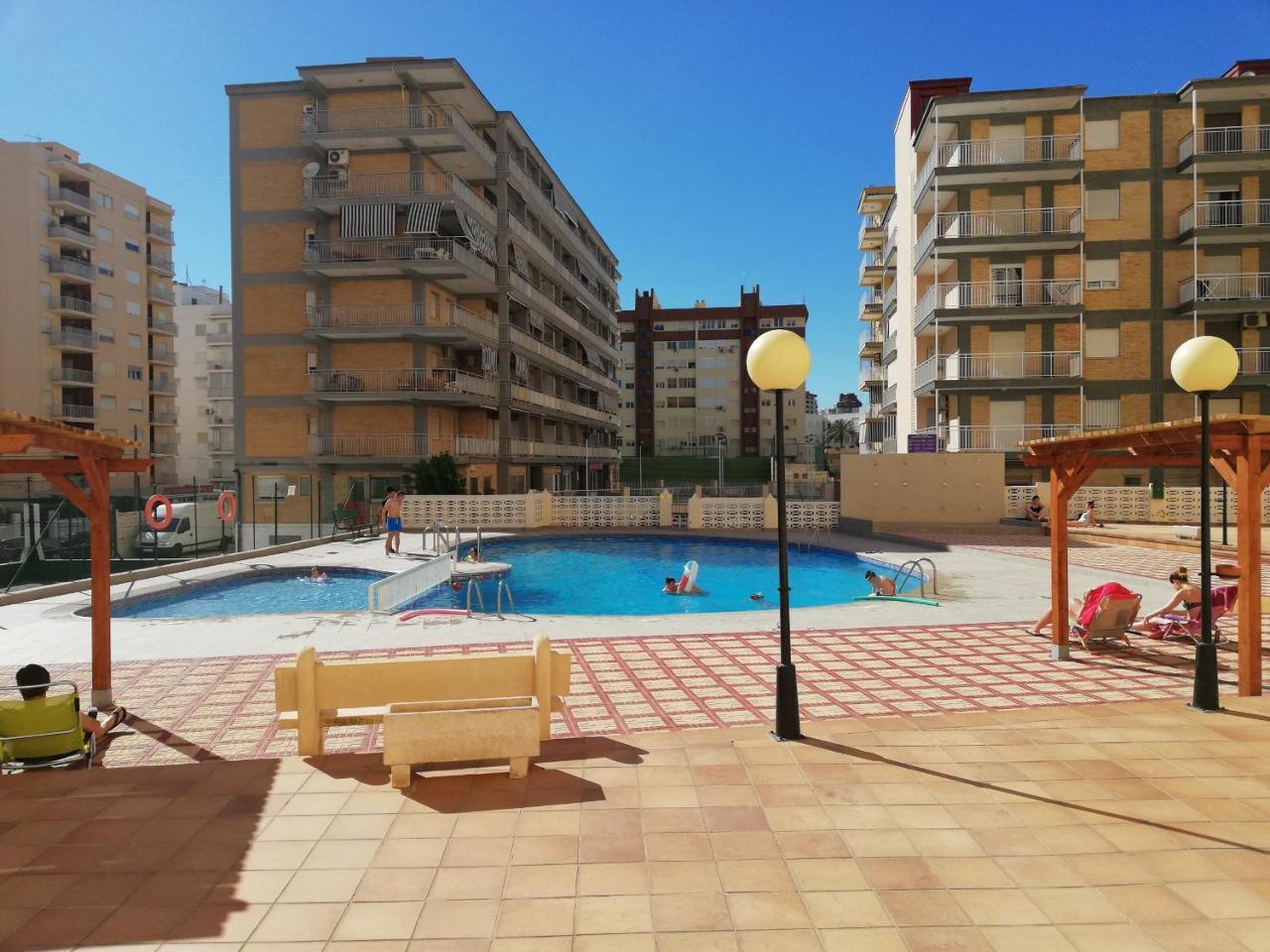 Apartamentos Infante Primera Linea - Solo Familias Serviplaya Playa de Gandia Εξωτερικό φωτογραφία
